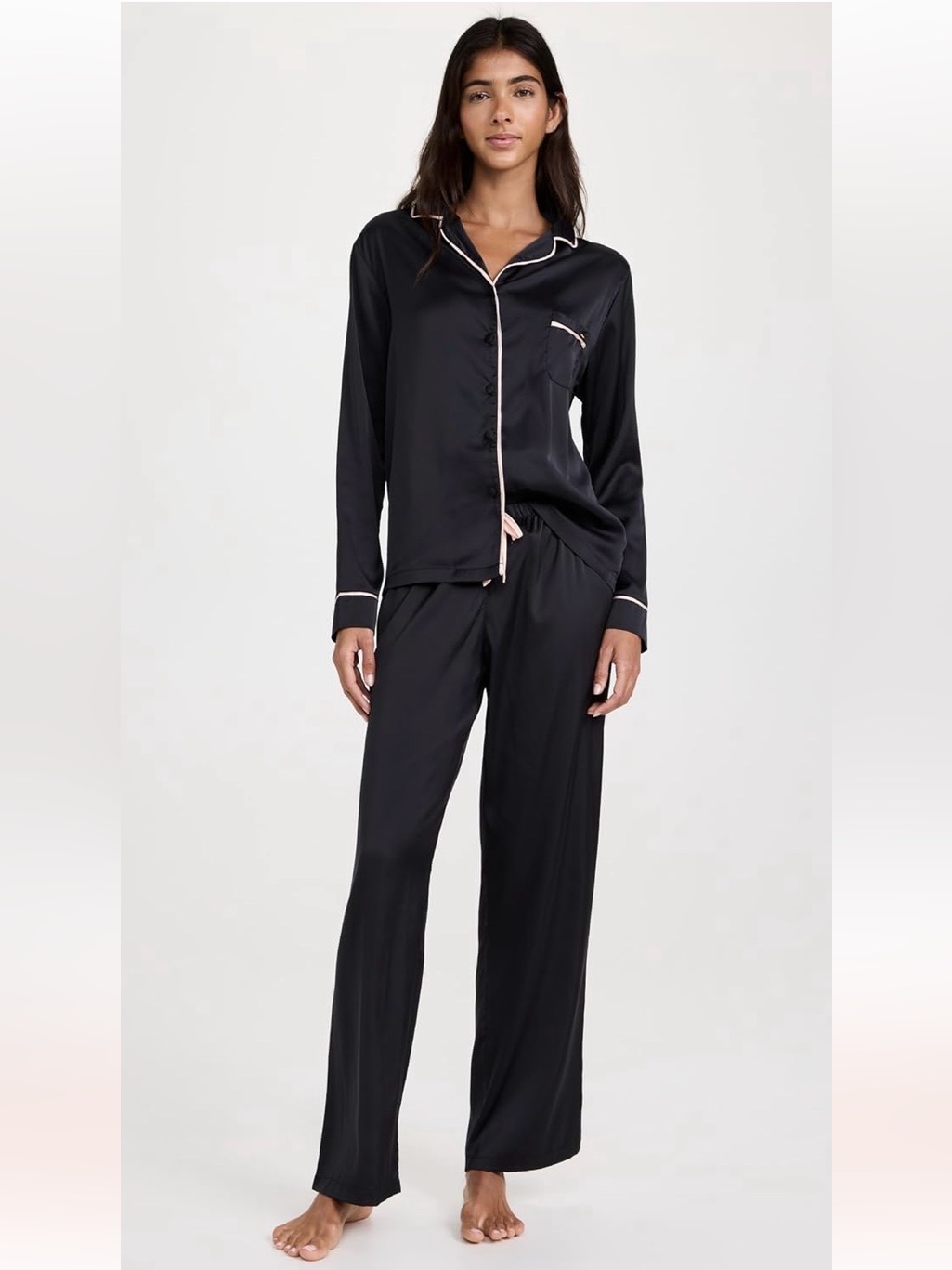Bluebella Satin Pajama Set With Contrast Piping Size Xl Nwt — image 2 of 5